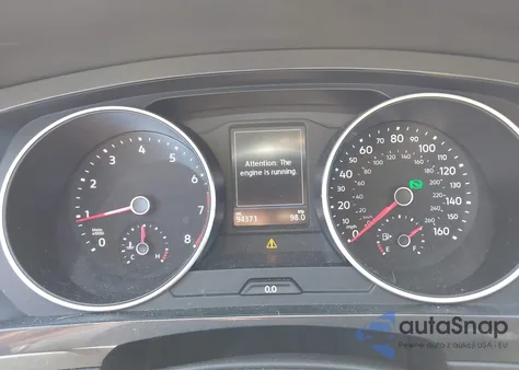 2018 Volkswagen Tiguan 2.0T Se/2.0T Sel из США, поврежденный, VIN 3VV2B7AX6JM176915